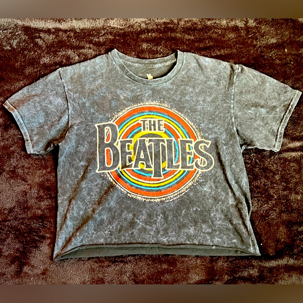 Cropped Beatles Shirt!